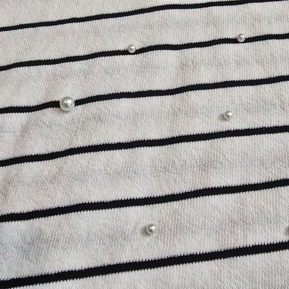 Girls Bundle Set Plaid Pj Pants 10, Stripe Zara Pants 10, Stripe Pearl Shirt 8-9 - Picture 3 of 11